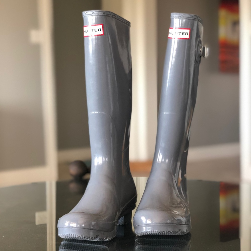 Hunter Original Tall Rain Boots - Size 7